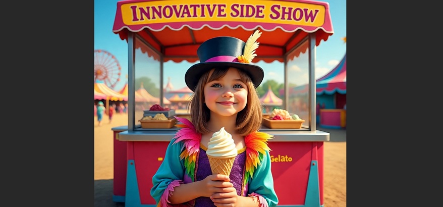 KOO KOO The Bird Girl, Inovasi Side Show Gelato dengan Identitas yang Kuat