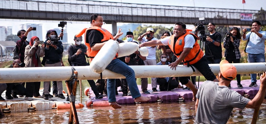 Meneladani Kesederhanaan Anies Baswedan di Acara 17an HUT RI Ke-78